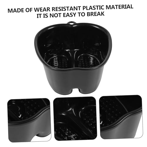 NOLITOY cubeta para baño de pies negra miniatura 5
