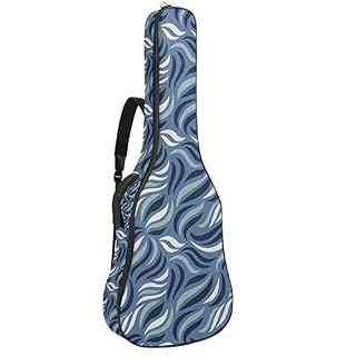 Housse de protection pour guitare acoustique – 1 cm d’épaisseur – Rembourrée – Étanche – 101,6 cm – 101,4 cm… - Les Beatles, Paul McCartney, John Lennon, RIngo Starr, George Harrison
