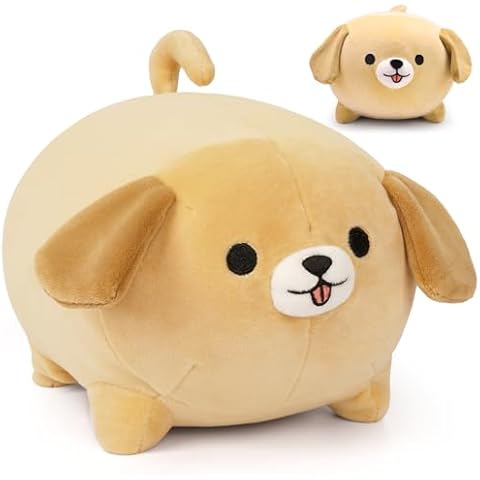 Leokawin 15-Inch Dog Plush Pillow Cover