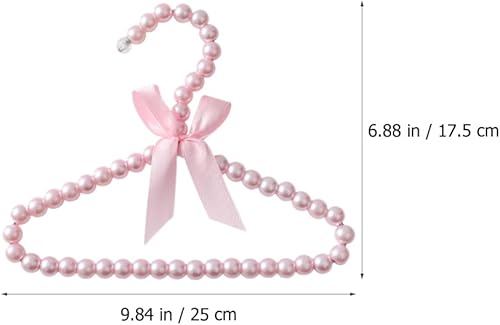 Miniatura 2 de LABRIMP Percha de perlas para niños, perchas para ropa de bebé, perchas para exteriores, perchas para ropa para mascotas, soporte para ropa, perlas,