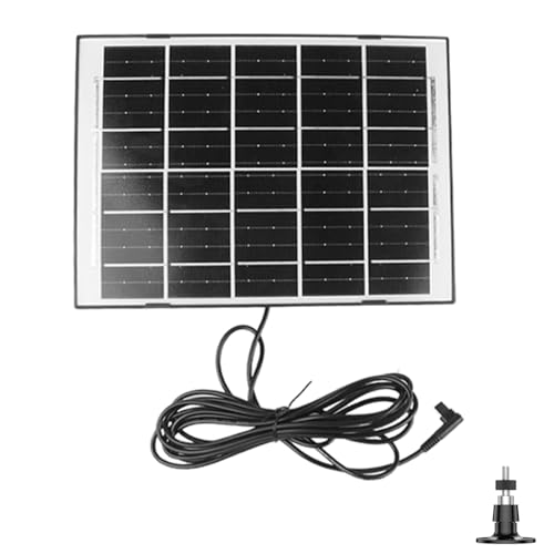 Pet Deluxe 7W Solar Panel for Chicken Coop Door, USB-C Charging Type Port with New Cold-Proof...
