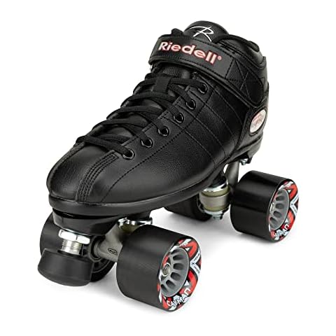 Riedell R3 Black Quad Roller Skates Cover