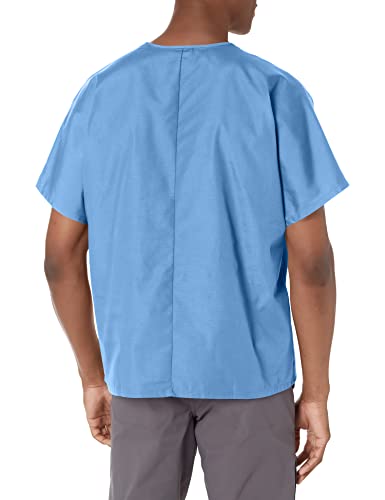 Image of Cherokee Scrubs for Women and Men Unisex V-Neck Tunic Nursing Scrub Top with Chest Pocket, Tuckable Durable Fabric - 4777 | 1 Chest Pocket For Essentials, Traditional Fit, Durable Construction, Comfortable Knit Details, Easy Care, Tuckable Style