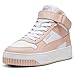 PUMA Womens Carina Street Mid Platform Sneakers Shoes Casual - White - Size 11 M