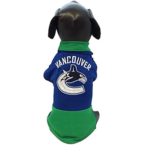 All Star Dogs Vancouver Canucks Pet Mesh Sports Jersey, X-Small Cover