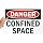 SmartSign â€œDanger - Confined Spaceâ€ Label | 10