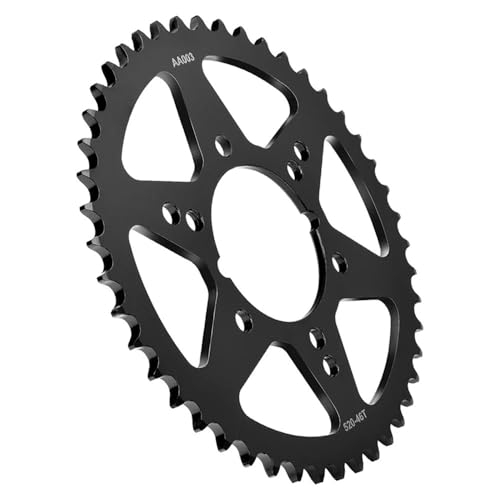 Pignons 520 Z800 couronne arrière 46T et pignon avant 15T en acier haute durabilité