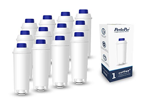 Coffee² - Filtro de agua para cafetera compatible con DeLonghi DLS C002, ECAM, ESAM, ETAM, EC800, BCO400 - Pack de 12 Cover