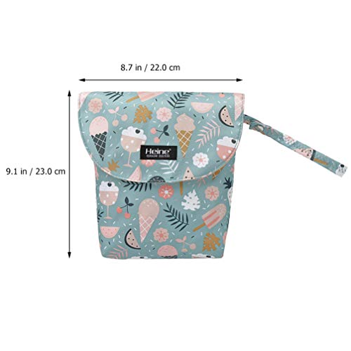 STOBOK Organizador de Fraldas de Bebê Bolsa de Armazenamento de Fraldas Pendurada Reutilizável Bolsa