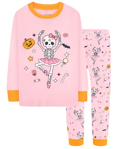 Image of DAUGHTER QUEEN Boys & Girls 100% Cotton Halloween & Christmas PJS 18M-12Y