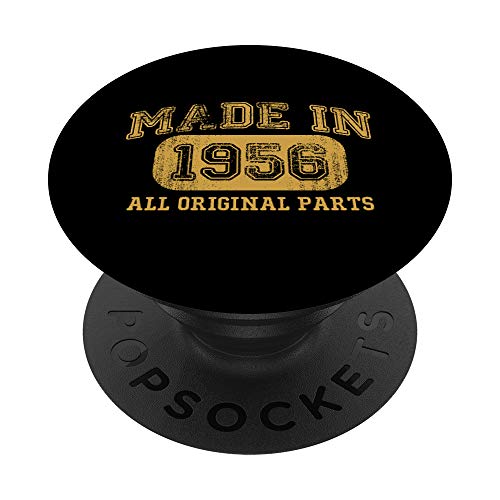 Hecho en 1956 Regalos de cumpleaños 64 Años 64 Cumpleaños PopSockets Agarre y Soporte para Teléfonos y Tabletas