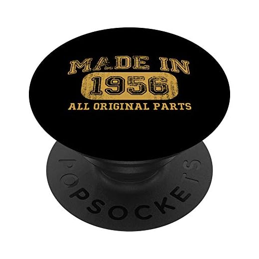 Hecho en 1956 Regalos de cumpleaños 64 Años 64 Cumpleaños PopSockets Agarre y Soporte para Teléfonos y Tabletas