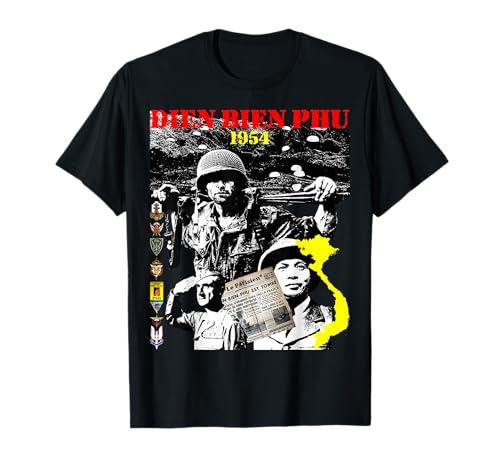 Éducation d'histoire française du Vietnam Dien Bien Phu T-Shirt