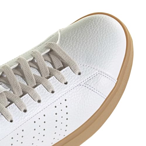 adidas Herren Advantage Base 2.0 Shoes, FTWR White/FTWR White/Shadow Red, 46 EU – Ansicht 5