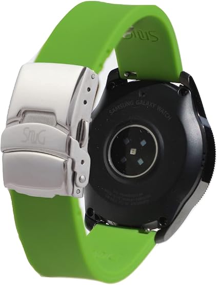 Amazon.com: Correa de reloj inteligente de repuesto para Samsung Gear S3  Frontier y S3 Classic, de silicona y acero inoxidable, ajustable, S-XL :  Celulares y Accesorios