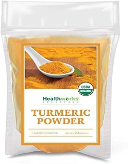 Healthworks Turmeric Powder (32 Ounces / 2 Pounds) | Ground Raw Organic |