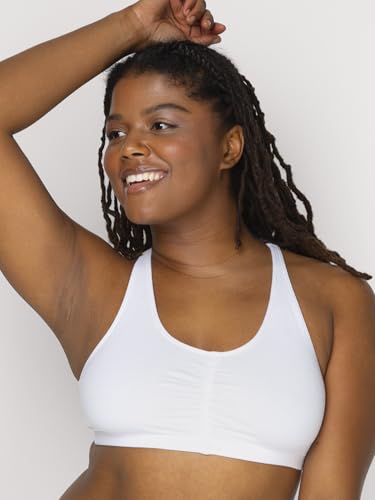 Fruit of the Loom Women's Adjustable Shirred Front Racerback Sports Bra Multi Packs!2