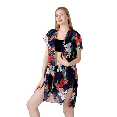 Ropa de playa ligera para mujer que disimula brazos con elegancia 4