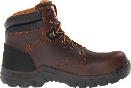 Carhartt Men's Rugged Flex 6" Comp Toe Construction Boot, Brown Oil Tanned Leather, 11 #TOP5