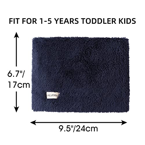 Image of JANGANNSA Fleece Kids Scarf - Warm Winter & Autumn Neck Warmer for Boys & Girls 1-6Y