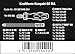 WERA - 5051040001 Kraftform Kompakt 60 Ra Ratchet Screwdriver & Long PZ, Ph, TX, Hex Bits, 051040