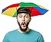 Balinco Faltbarer Regenschirm | Sonnenschirm-Hut | Sonnenschutz - Kopfbedeckung für Erwachsene & Kinder - perfekt für Karneval | Fasching | Festival | Strand & Outdooraktivitäten - Einheitsgröße