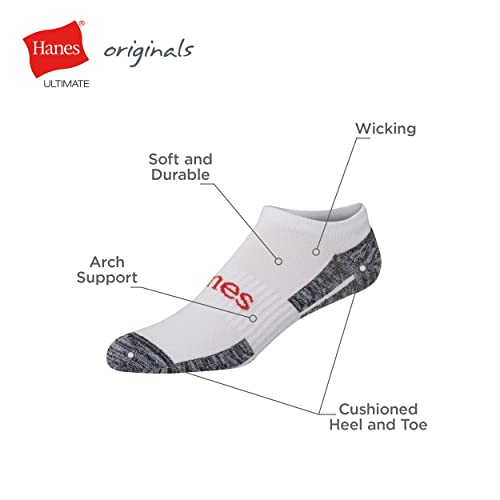 Hanes Men's Hanes Men's Socks, Ultimate Originals Crew, Ankle and No Show Socks2