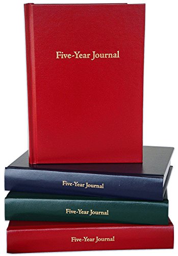 Hard Cover 5 Year Journal | The Easiest To Use Five Year Journal | Quick And Easy Five Year Daily Journal System | 6X8.25 Inch Size (Navy Blue) #TOP6