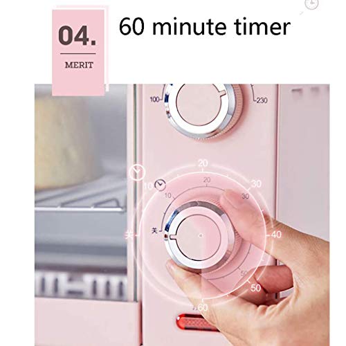 LYKYL Mini 11L Toaster, Multi- functie roestvrijstalen afwerking met Timer- Toast- Bake- Broil Instellingen, Natural… - Image 7