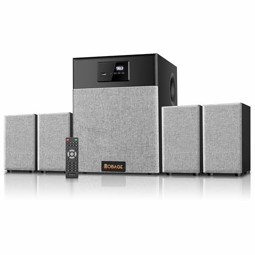 OBAGE Classic-6 4.1 Home Theatre System | 120W Output | HDMI ARC,...