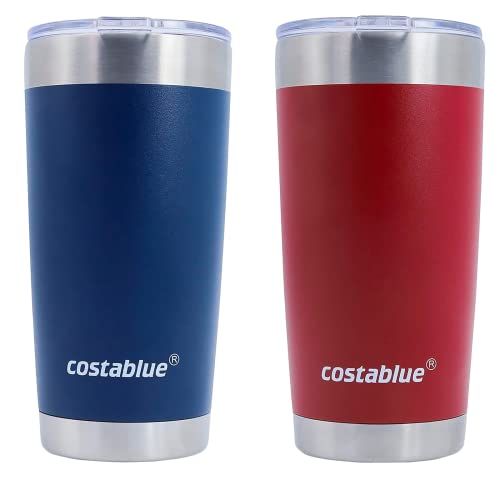 Costablue Fresno Stainless Steel Vacuum Insulated Tumbler With Lid cover