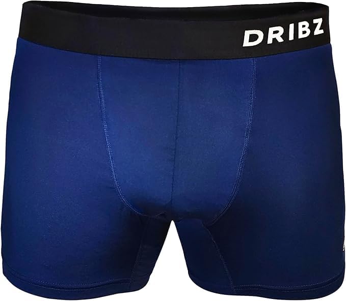 Men's Moisture-blocking Boxer Briefs, Navy and Black, 2-Pack3