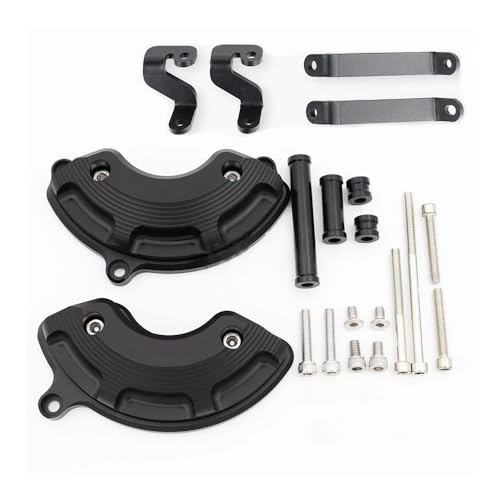 �G���W���J�o�[ YZF R3 R25 MT03 MT25 YZF-R3 2019-2023 �t�F�A�����O �t���[���X���C�_�[ �N���b�V���p�b�h�P�[�X �X�e�[�^�[�v���e�N�^�[ �G���W���K�[�h �X���C�_�[�Z�b�g(Black)