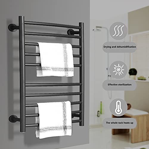Toallero Calefaccionado de Acero Inoxidable con 10 Barras Inteligente de Pared 4