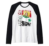 SYRIEN Flagge SYRIEN Flagge  Damen Herren Kinder SYRIEN Raglan
