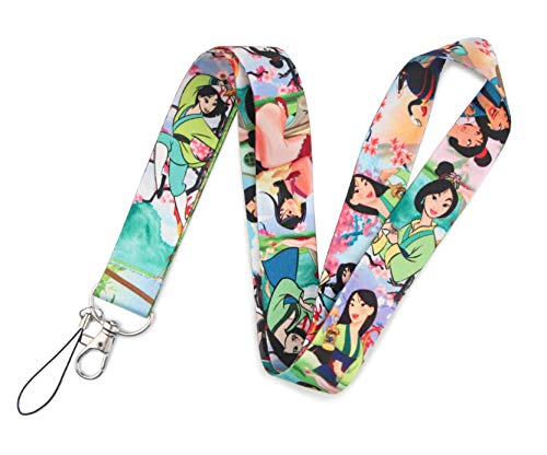 Japansai Lanyard Mulán | Cordón para el Cuello | No Pierdas más tus Llaves | Llavero para Móvil...