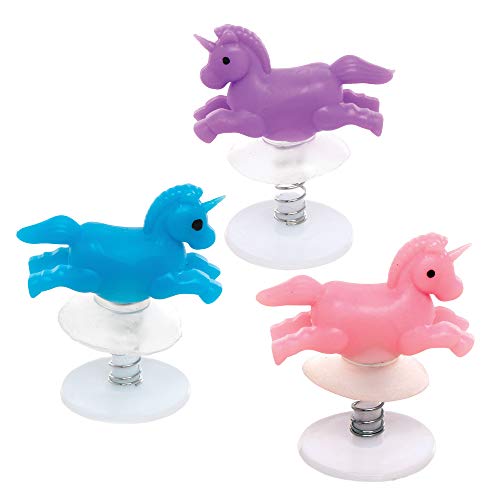 Baker Ross AT761 Einhorn-Pop-Ups, 6 Stück, Spiel für Kinder, Partys, Gastgeschenk, kleines Mitbringsel für Kinder oder Taschengeld-Spielzeug