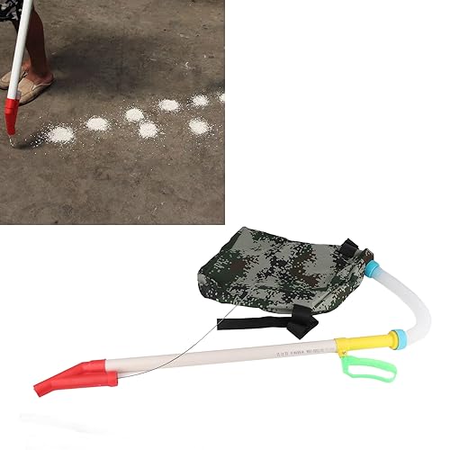 Distribuidor manual de fertilizante con bolsa y correa ajustable miniatura 4
