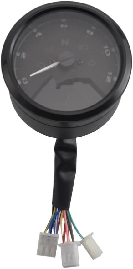 Motorcycle Speedometer Motorcycle Tachometer Tachometer Dashboard Gauges Dial Odometer Digital Dual Odomete Tachometer Dual