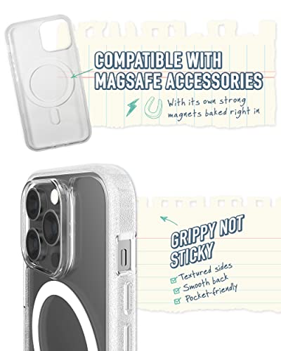 Image of Smartish iPhone 14 Pro Slim Case - Gripmunk Compatible with MagSafe [Lightweight + Protective] Thin Grip Cover - Nothin' to Hide