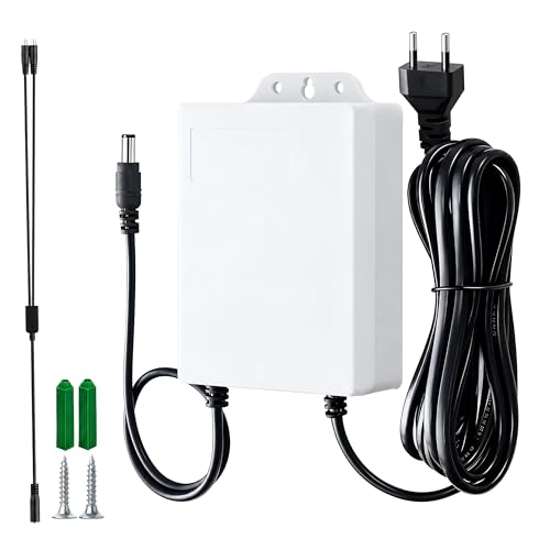 Mini Onduleur UPS 12V 2A,Alimentation de Secours sans Interruption avec Batterie Intégrée 5400 mAh,Prise DC 5.5x2.1mm,pour Routeur WiFi,Caméra de...
