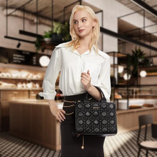 image for LOVEVOOK Purses and Handbags for Women, PU Leather Tote Bag Shoulder C