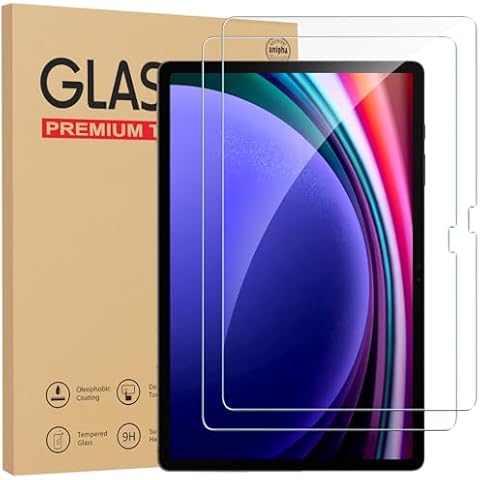 Gerutek Protection Écran pour Galaxy Tab S9 FE/S9/S8/S7 Cover