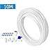 Water Pipe Connector Water Purifier Pipe Joint Filter Kit for Fridge Hose Refrigerator 10M