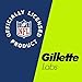 Gillette Labs Special NFL Patriots Edition Shaving Razor for Men - 1 Handle, 4 Razor Blade Refills & Magnetic Stand, GilletteLabs with Exfoliating Bar