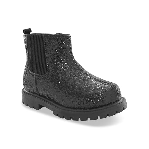 carter's Bessy Fashion Boot, Black, 9 US Unisex Little Kid