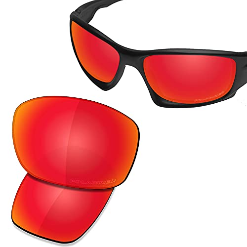 Image of SAUCER Premium Replacement Lenses for Oakley Ten X OO9128 | UV400 Protection, Anti-Scratch, Precise Fit & Enhanced Clarity