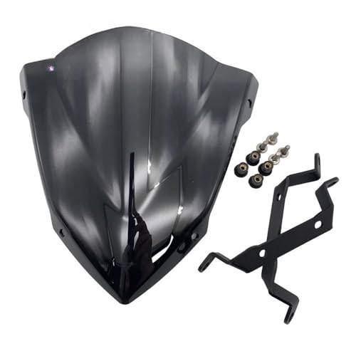 Pare-brise sport pour MT09 et FZ09 2014-2016, déflecteur de protection moto noir - 4