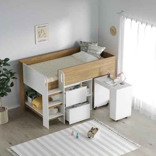 �V�X�e���x�b�h ���t�g�x�b�h �w�K�� ������ ���イ�̂� 2�i�� ����120cm �V�R�� �ؐ� �w�K��+���[�I+�K�i �����o���t�� �����Ղ���[ �V���O�� �ω׏d200kg �q�������l �N���[�[�b�g �x�b�h��196CM����98CM�L�b�Y���� �Ј��� �w��