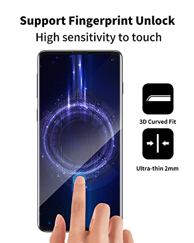 Corefyco Direct [2+2 Pack] Samsung Galaxy S10 Screen Protector And Camera Lens Protector, 9H Tempered Glass, Hd Clear, Anti Scratch, Bubble Free, Screen Protector For Samsung Galaxy S10 (6.1 Inch) #TOP4